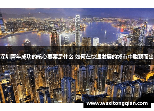 深圳青年成功的核心要素是什么 如何在快速发展的城市中脱颖而出